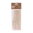 2 Pack x Lemon & Lime Eco 16.5cm Wooden Knives 12pc