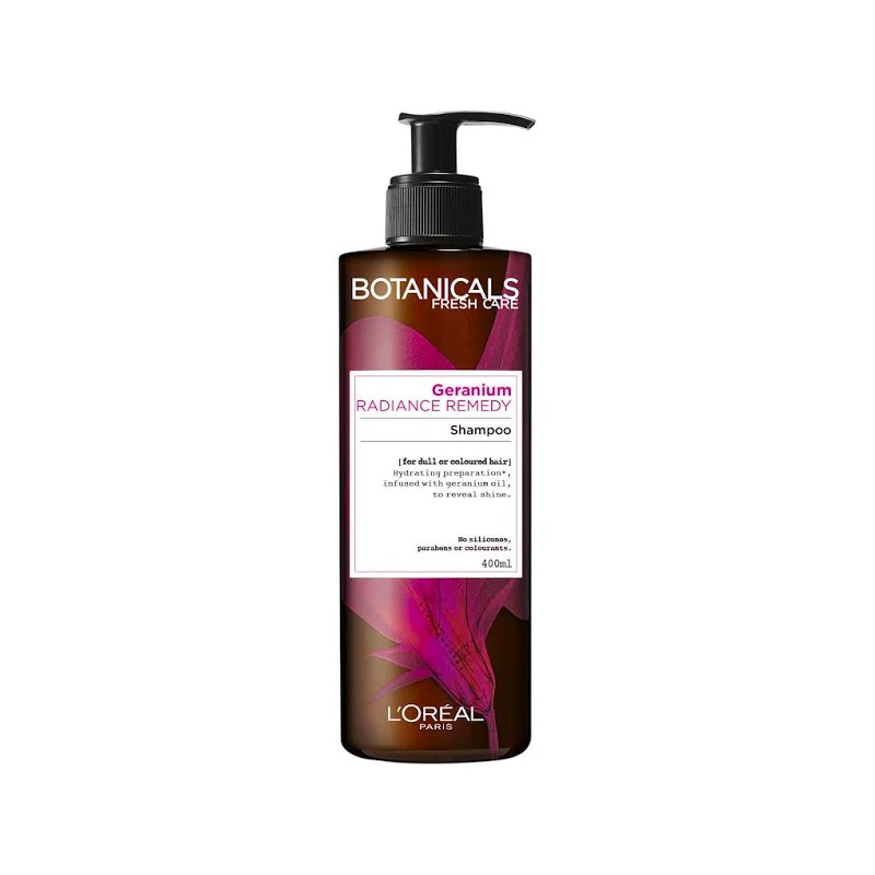 L'Oreal Paris Botanicals Geranium Radiance Remedy Shampoo 400ml