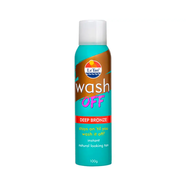 Le Tan Wash Off Instant Spray Tan Deep Bronze 100g – Smooth Sales