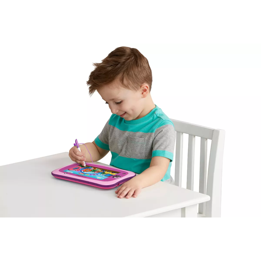 LeapFrog LeapPad Ultimate with Get Ready for School Bundle (Pink) + 2 Games