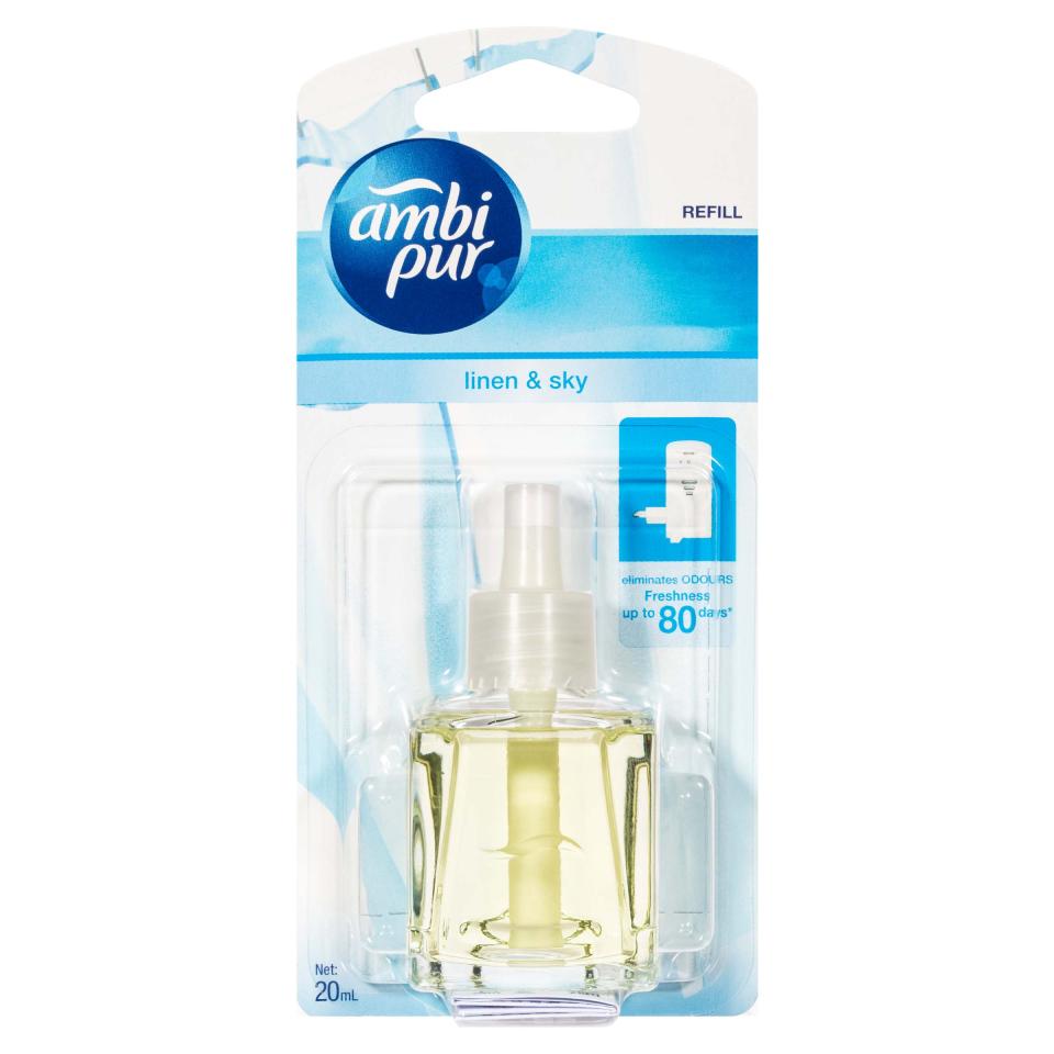Ambi Pur Plug-In Electric Diffuser Refill Linen & Sky - 20ml