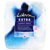 Libra Extra Super Pads No Wings 16 Pack