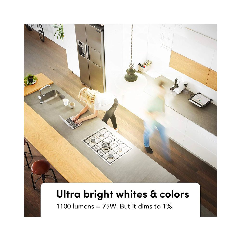 LIFX Clean A60 Colour 1200lm B22 Anti Bacterial Smart Bulb