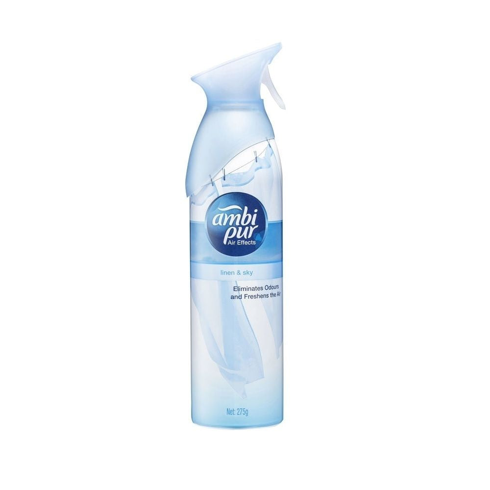 2 Pack x Ambi Pur Air Freshener Air Effects Linen & Sky 275g