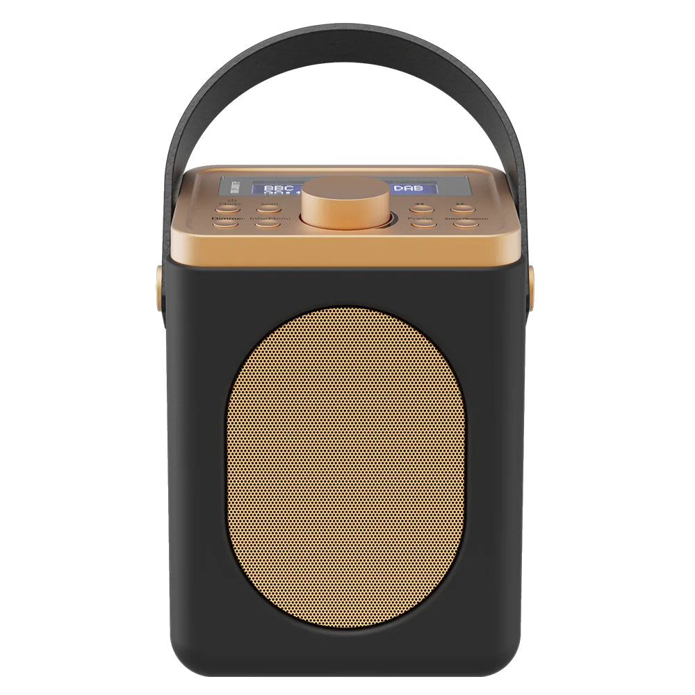 Majority Little Shelford Bluetooth & DAB Radio with Bluetooth-Black