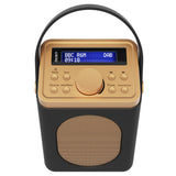 Majority Little Shelford Bluetooth & DAB Radio with Bluetooth-Black-2PK