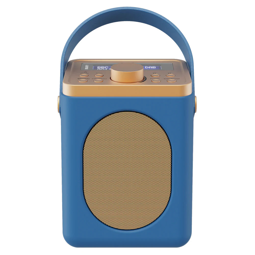 Majority Little Shelford Bluetooth & DAB Radio with Bluetooth-Midnight Blue-2PK