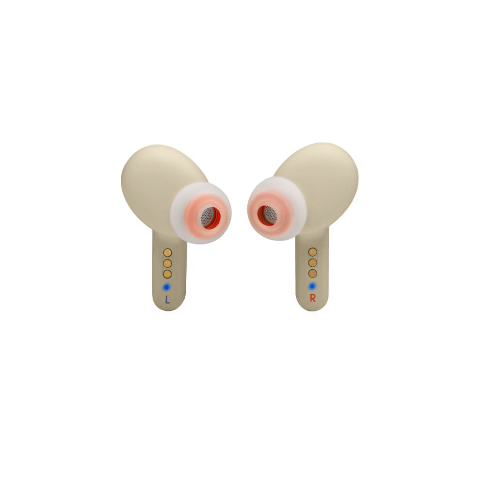 JBL Live Pro+ TWS Noise Cancelling In-Ear Headphones - Beige