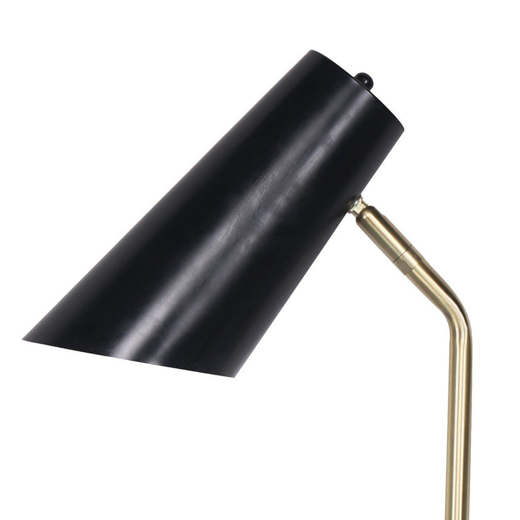 Sarantino Black/Brass Table Lamp
