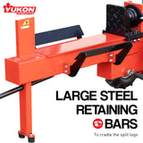 Yukon Petrol Log Splitter Wood Cutter 15 Ton