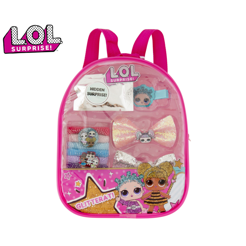L.O.L Surprise Glitterati Kids Children Hair Accessories Hair Elastic Tie/Bow Clip