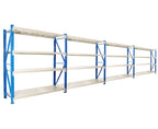 Garage Storage Steel Rack Shelving 1.5m-wide 400kg