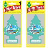 2 x Little Trees Air Freshener - Bayside Breeze