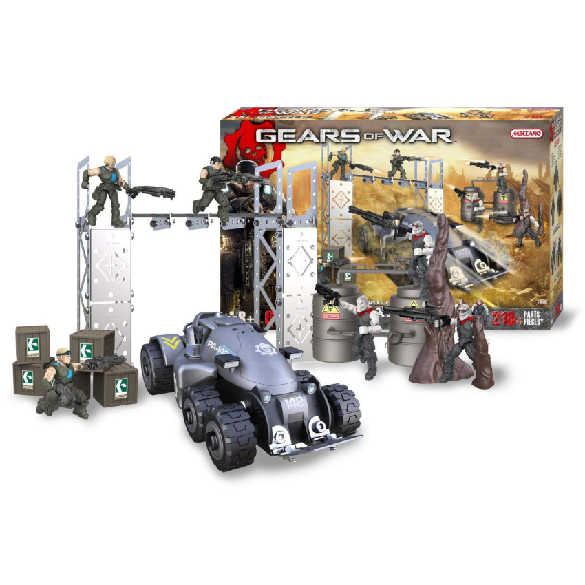 Meccano Gears of War Locust VS Delta Squad Battle Construction Set