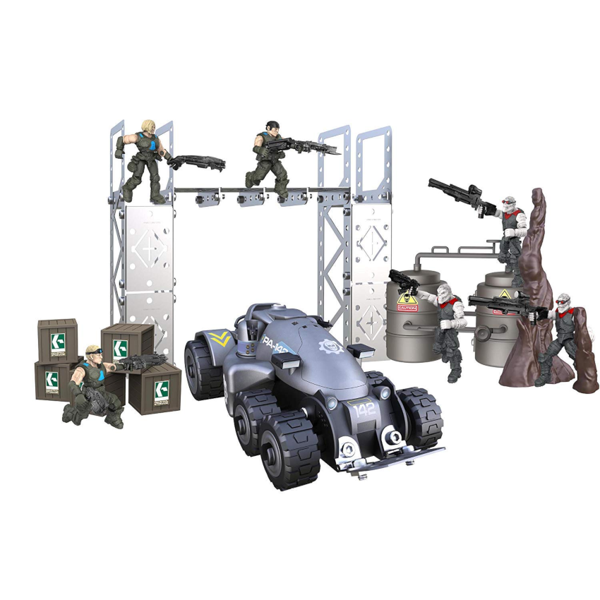 Meccano Gears of War Locust VS Delta Squad Battle Construction Set