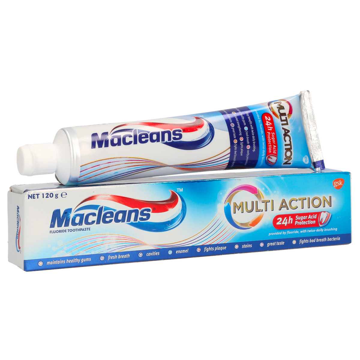 6 Pack x Macleans Multi Action Toothpaste Original 120g