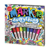 Marker Everything With 8 Permanent Mini Markers by Klutz