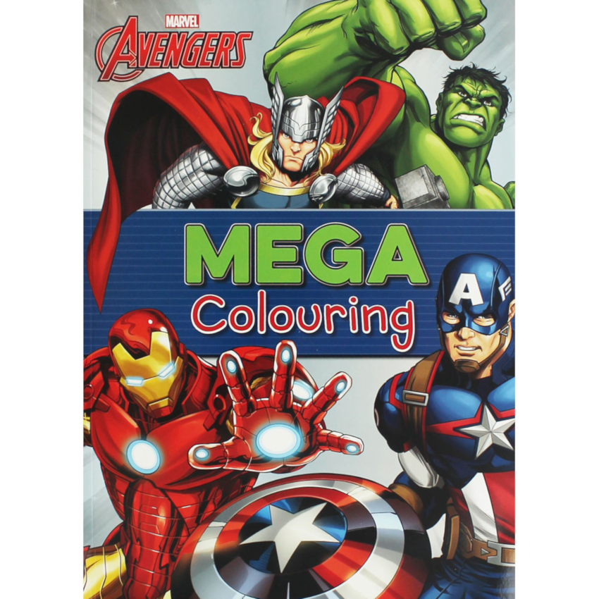 Marvel Avengers Mega Colouring Book