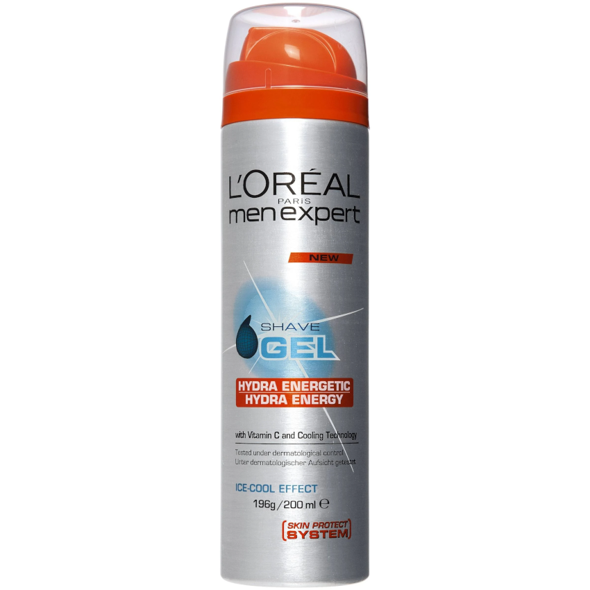 L'Oreal Paris Men Expert Hydra Energetic Shaving Gel 200ml