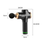 Electric Massage Gun With 4 Heads Percussion