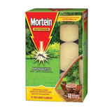Mortein Outdoor Mosquito Tea Light Candles - Citronella - 12 Pack