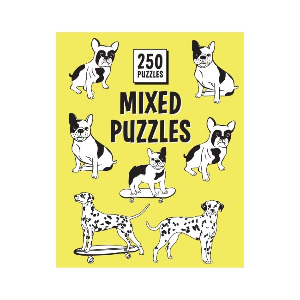 250 Mixed Puzzles Book