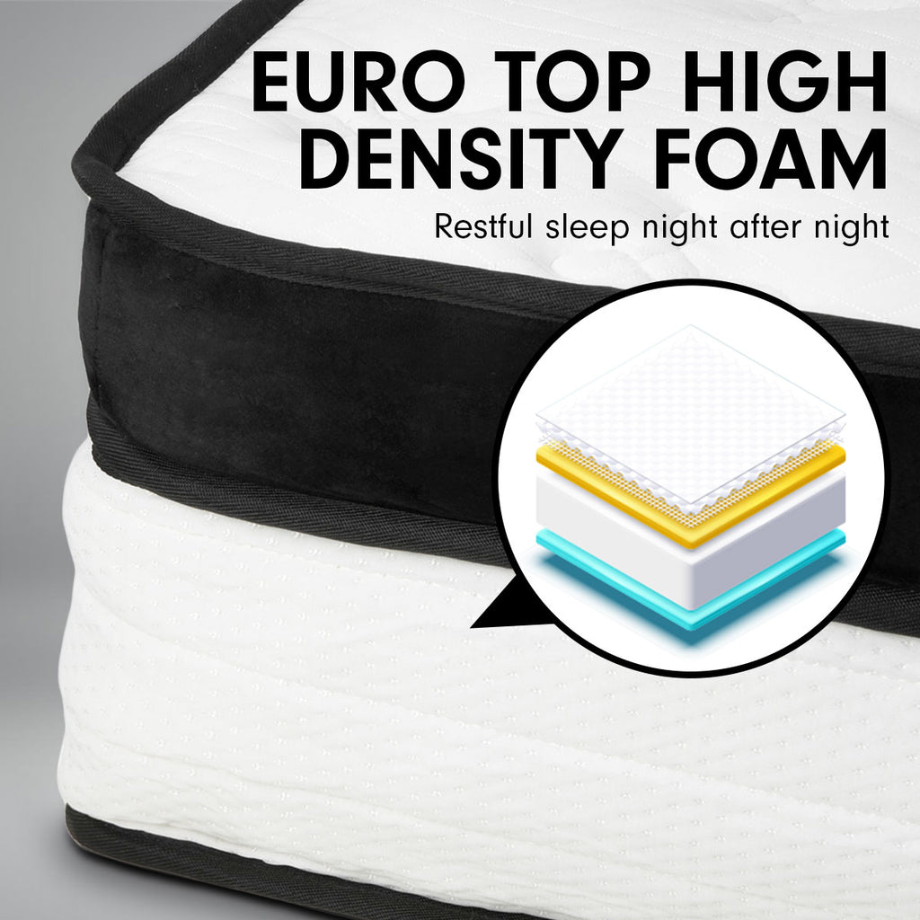 Laura Hill King Mattress with Euro Top Layer - 32cm