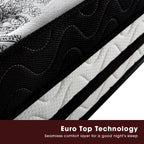 Laura Hill King Single Mattress  with Euro Top - 34cm