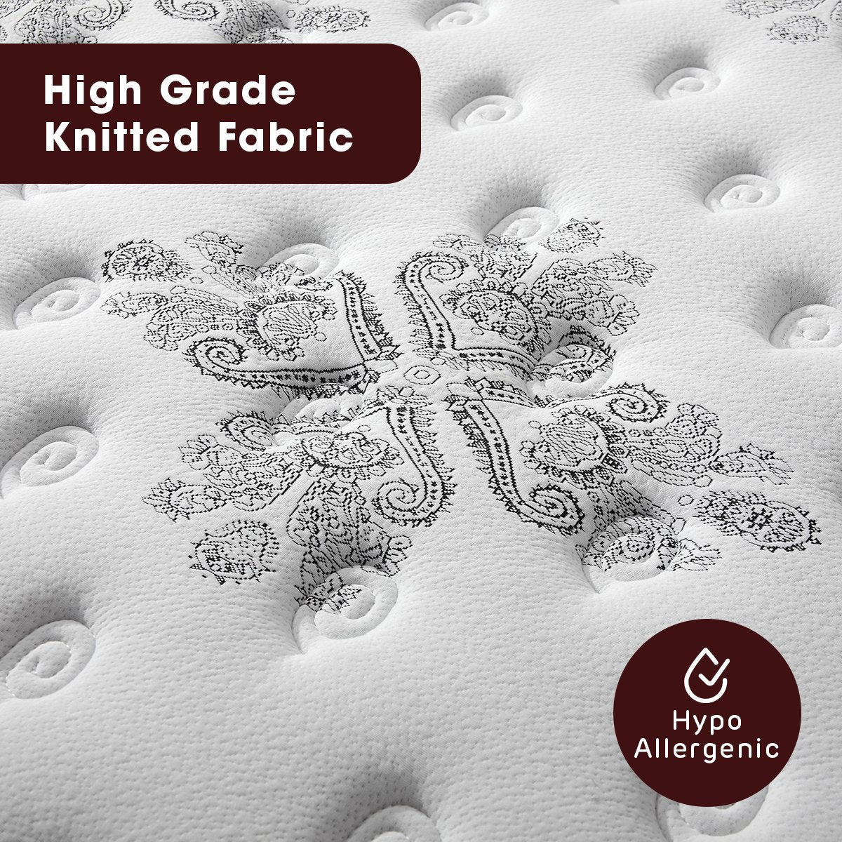Laura Hill King Single Mattress  with Euro Top - 34cm