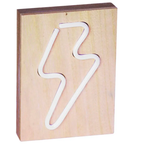 Lazy Dayz Lightning Bolt Neon Light