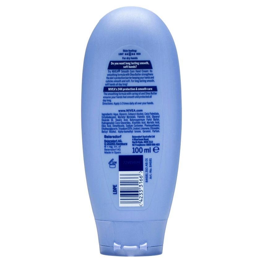 Nivea Hand Cream Smooth Care 100ml