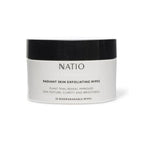 Natio Treatments Radiant Skin Exfoliating Wipes - 30 Wipes