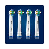 Oral-B Floss Action Electric Toothbrush Heads Refill - 4 Pack