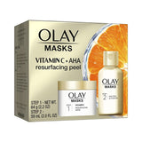 Olay Vitamin C Resurfacing Mask 64g + AHA Peel Activator 59ml