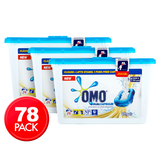 3 x OMO Front & Top Loader Laundry Dual Capsules 26pk