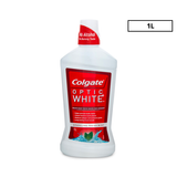 Colgate Optic White Mouthwash Fresh Mint 1L