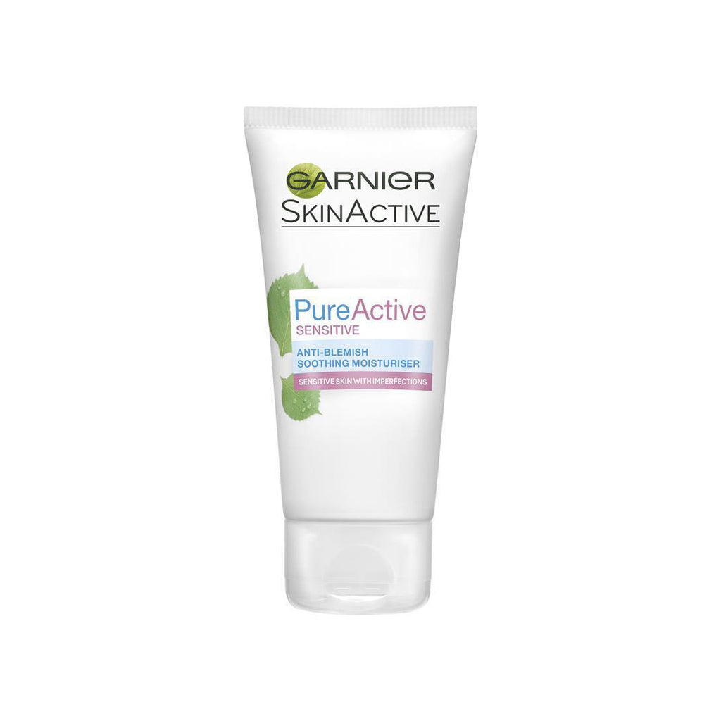 Garnier Pure Active Sensitive Soothing Moisturiser 50ml Smooth Sales