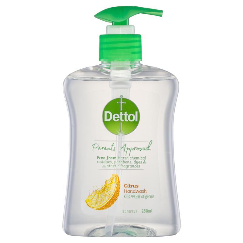 2 Pack x Dettol Antibacterial Hand Wash Citrus 250ml