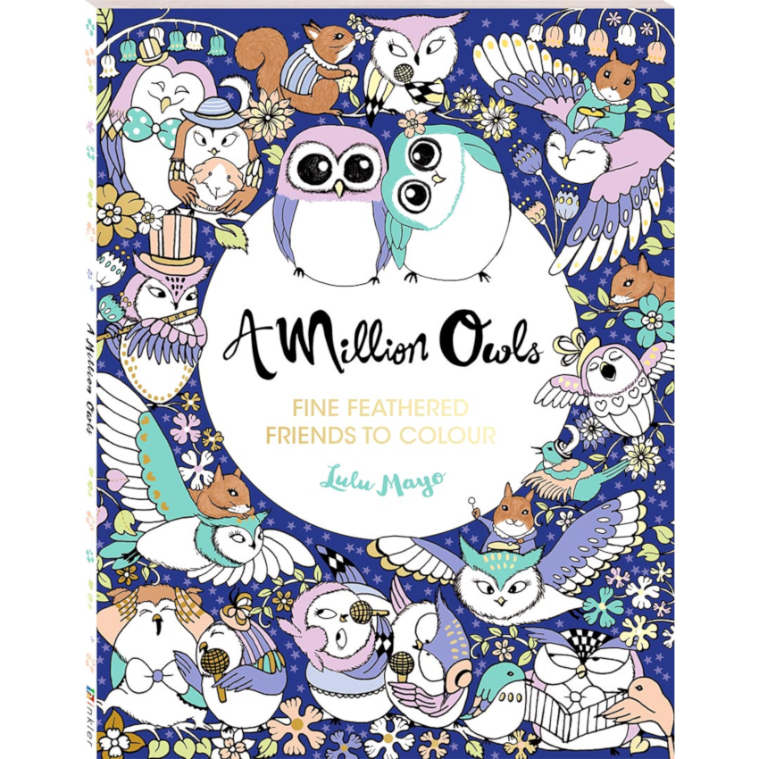 A Million Owls: Fine Feathered Friends to Colour