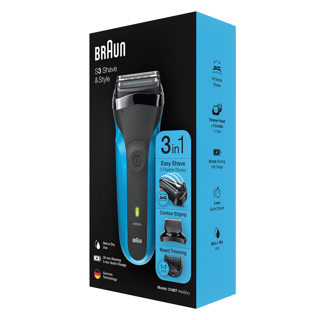 Braun Series 3 Wet & Dry 310BT Shaver