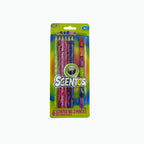 Scentos Scented No.2 Pencils With Scented Erasers - 6 Pack