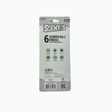 Scentos Scented No.2 Pencils With Scented Erasers - 6 Pack