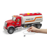 Bruder 1:16 Mack Granite Petrol Tank Truck Toy