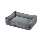 Paws & Claws Large Pia Walled Pet Bed - 80x60x20 - Grey