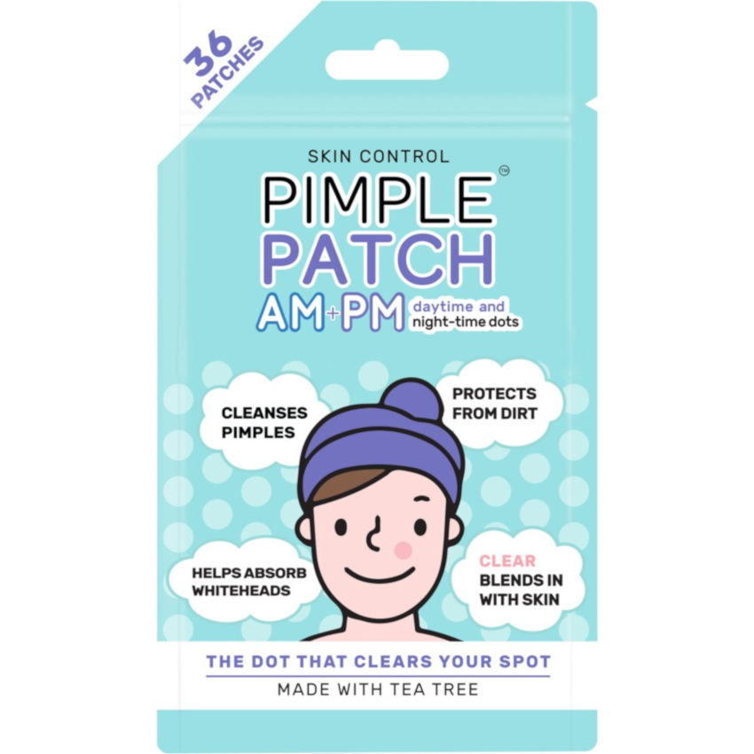 Skin Control Pimple Patch Am & Pm Mixed 36 Pack