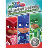 PJ Masks All Shout Hooray Deluxe Colouring Book