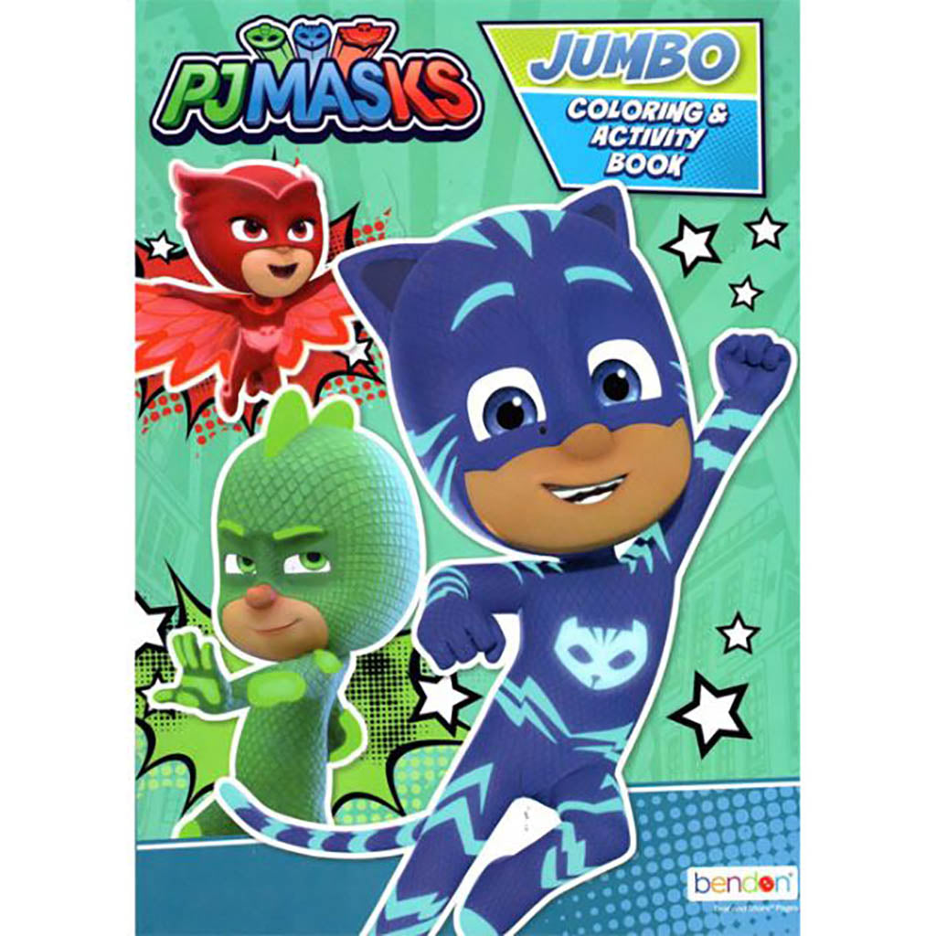 PJ Masks Jumbo Colouring & Activity Book