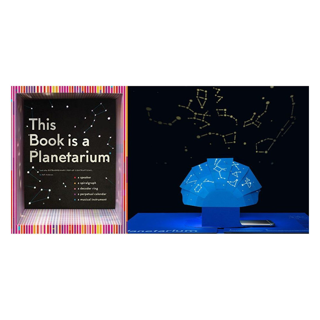 This Book Is a Planetarium: And Other Extraordinary Pop-Up Contraptions (Popup Book for Kids and Adults)