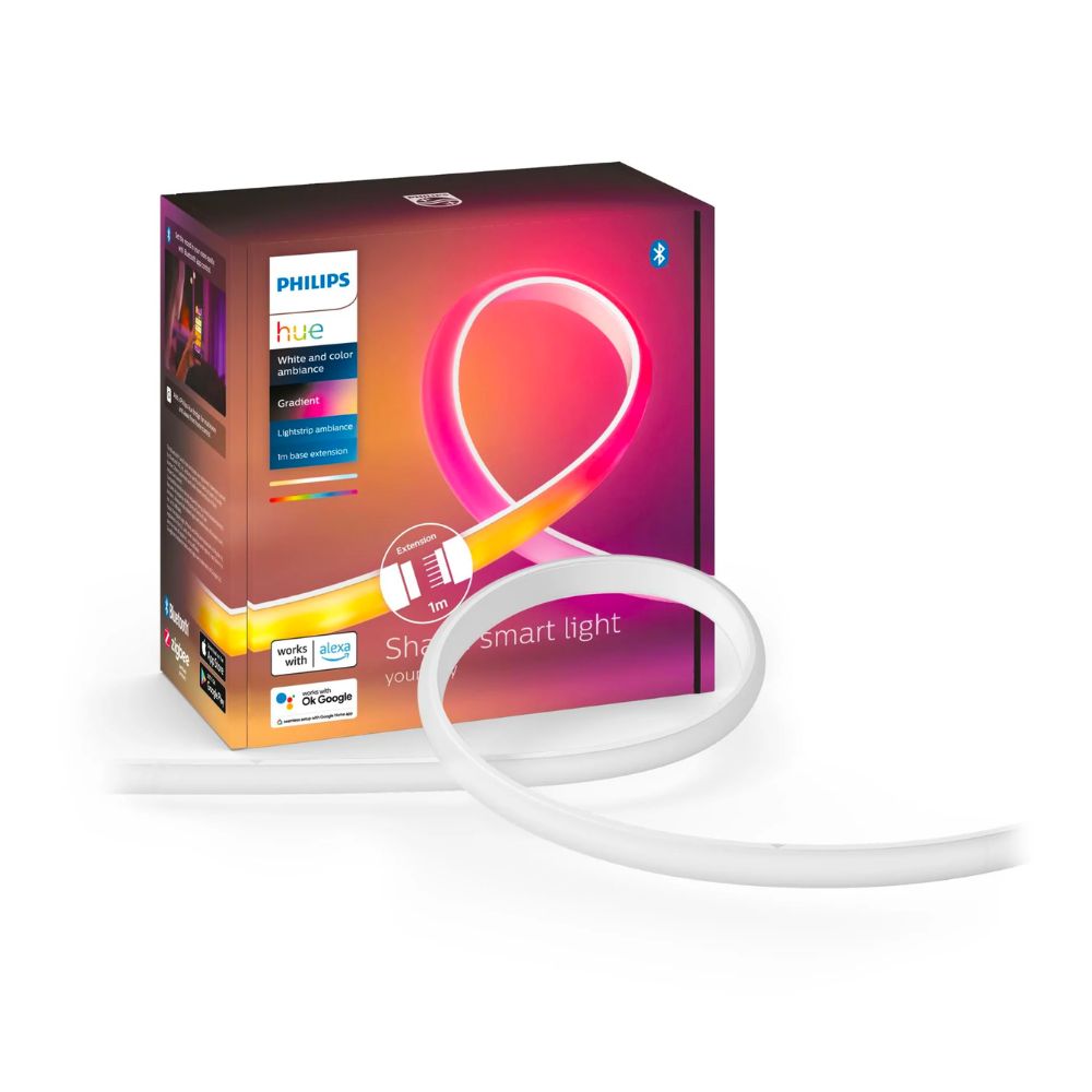Philips Hue Bluetooth Gradient Ambiance Smart Lightstrip Extension 1m