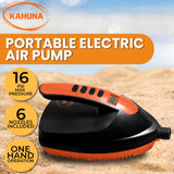 Kahuna Portable Electric Air Pump 12V for Inflatable Paddle Boards